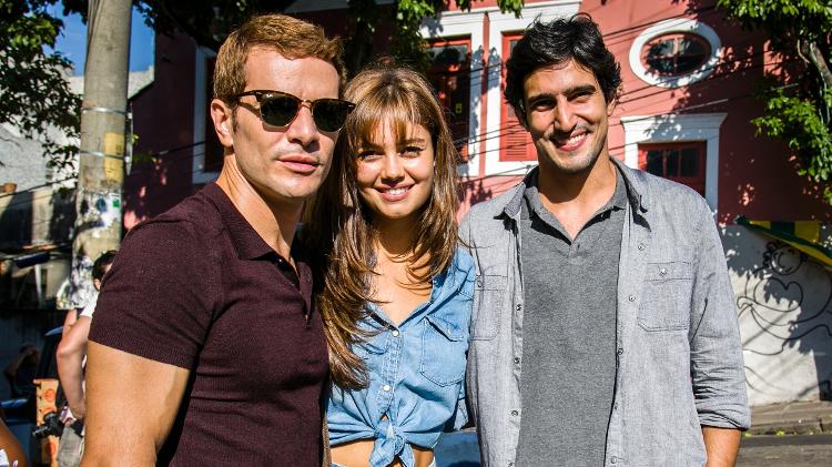 Daniel de Oliveira, Sophie Charlotte e Renato Góes em "Os Dias Eram Assim" - Sergio Zalis/Divulgação/TV Globo - Sergio Zalis/Divulgação/TV Globo