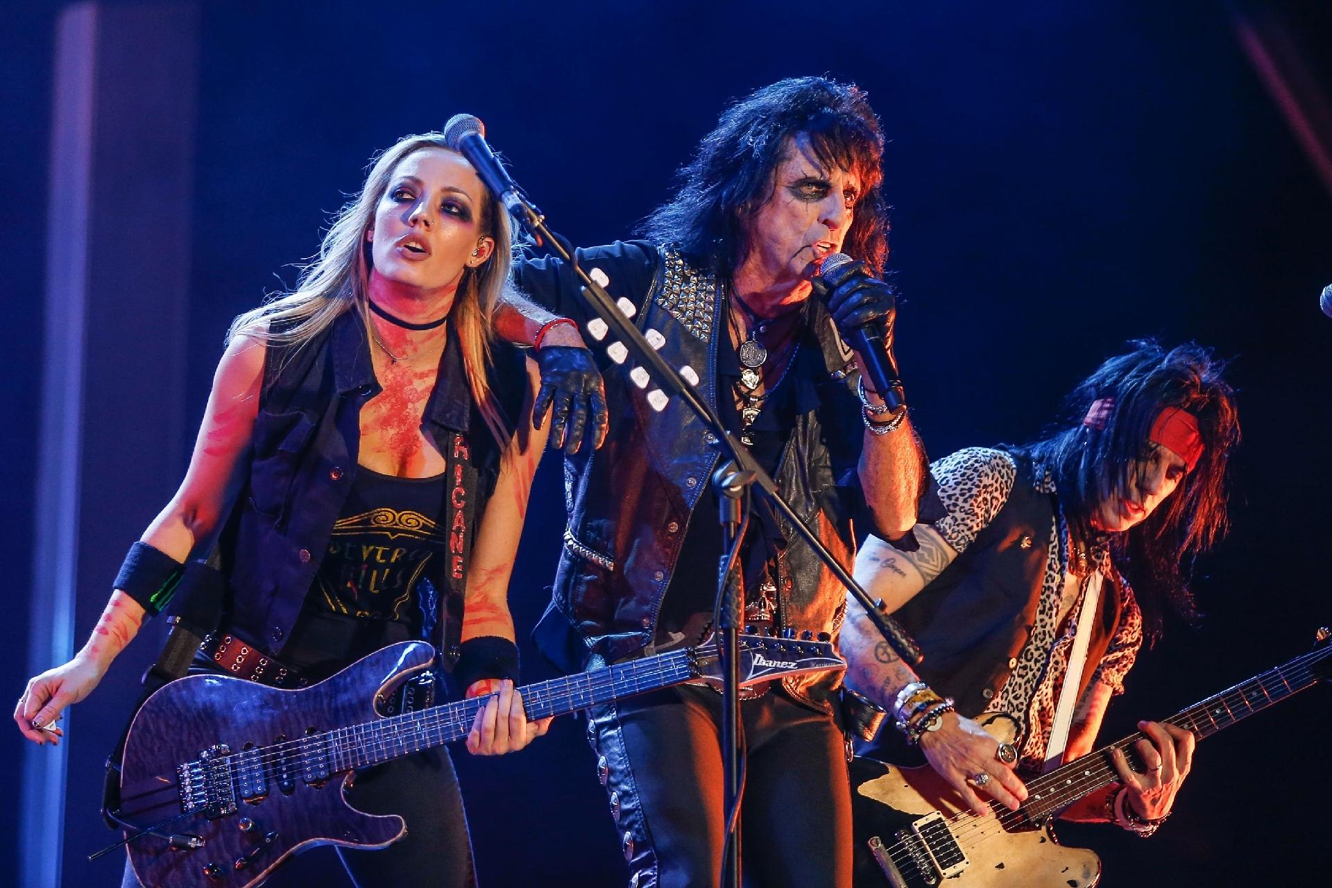 Alice Cooper é a terceira atração a se apresentar no Palco Sunset, no quarto dia do Rock in Rio 2017, realizado no Parque Olímpico, na Barra da Tijuca, zona oeste da cidade - Marco Antonio Teixeira/UOL