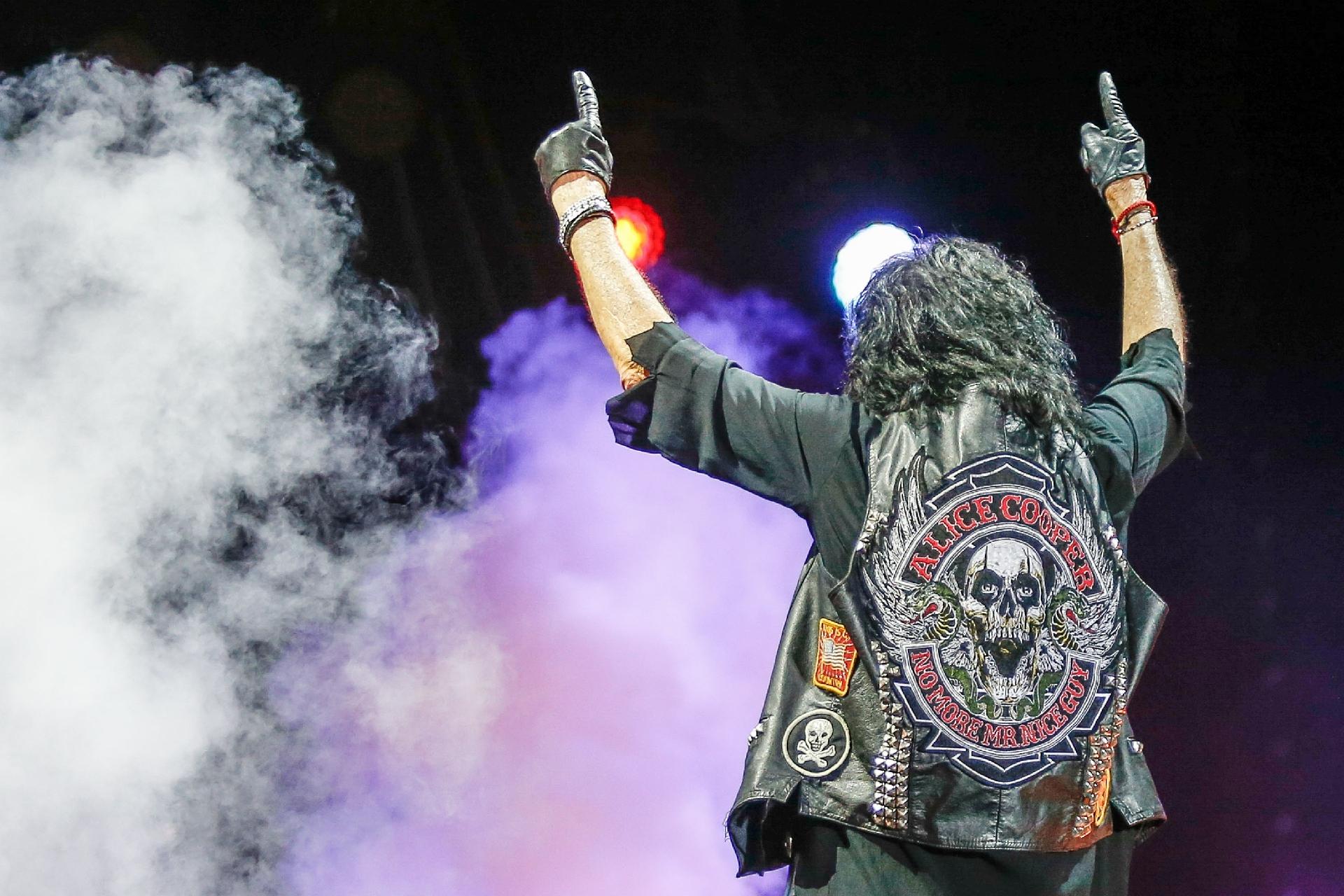 Alice Cooper é a terceira atração a se apresentar no Palco Sunset, no quarto dia do Rock in Rio 2017, realizado no Parque Olímpico, na Barra da Tijuca, zona oeste da cidade - Marco Antonio Teixeira/UOL