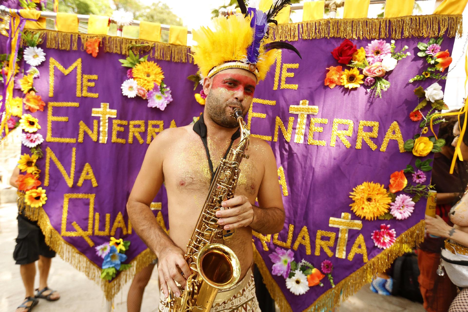 Bloco Me Enterra na Quarta - Santa Teresa - Rio - Marcelo de Jesus/UOL