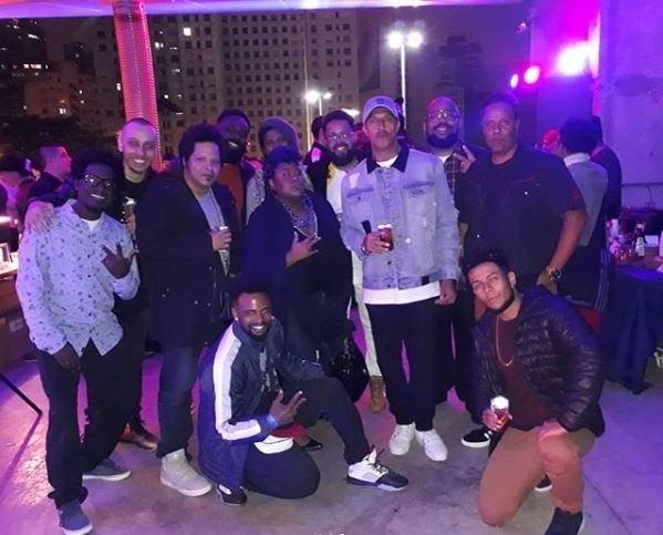 Mano Brown recebe amigos e convidados no lançamento em vinil do álbum solo "Boogie Naipe" - Instagram Red Bull