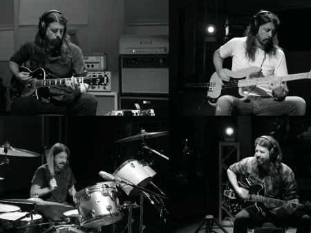 Dave Grohl lança faixa em que toca tudo - Reprodução/Youtube