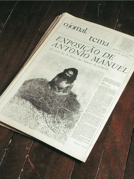 Depois de ter uma exposição cancelada no MAM por temor de que provocasse retaliações do governo militar, Antonio Manuel organizou as propostas que tinha submetido à instituição neste suplemento  - Arquivo Pessoal - Arquivo Pessoal