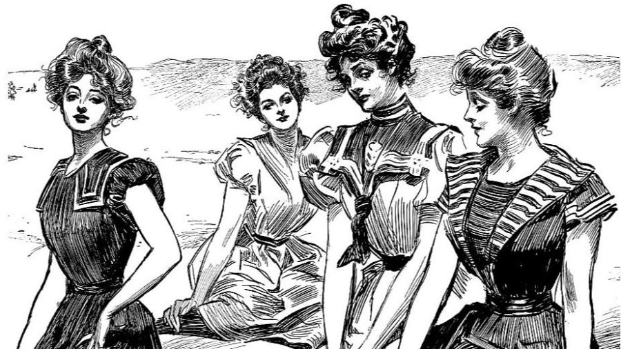 Elas representavam um estilo de vida e beleza em ascensão às primeiras mulheres modernas - Reprodução