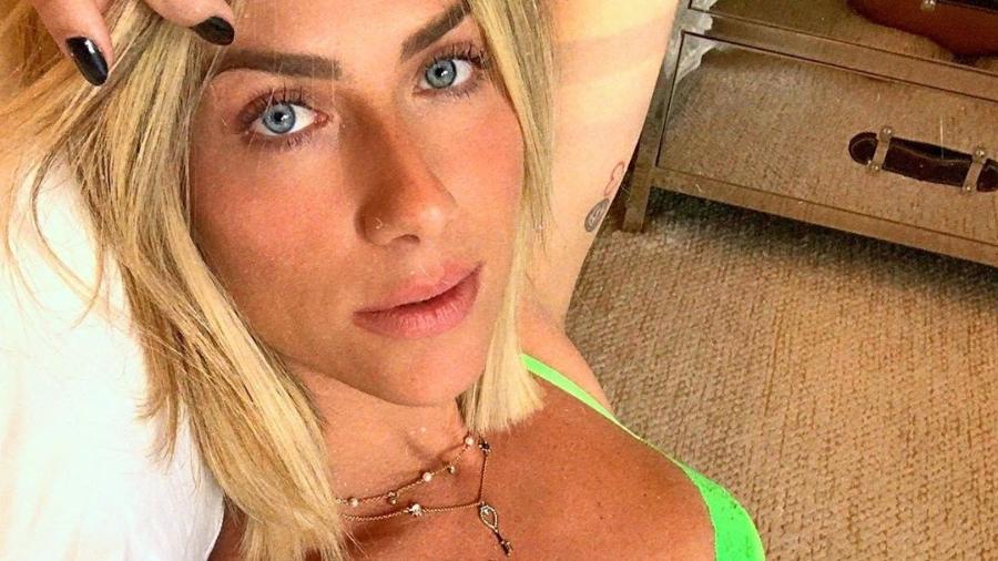 Giovanna Ewbank posta foto de lingerie verde neon - Reprodução/ Instagram