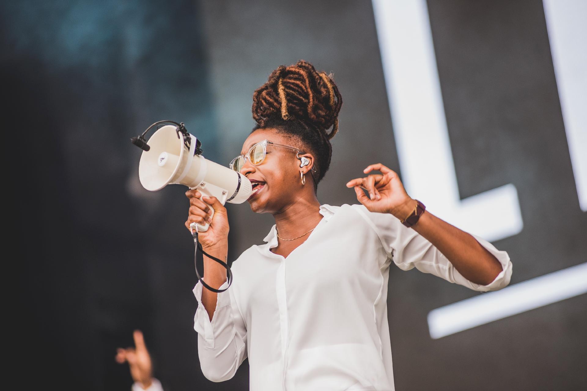Little Simz se apresenta no Popload Festival, em São Paulo - Fernanda Tiné/UOL