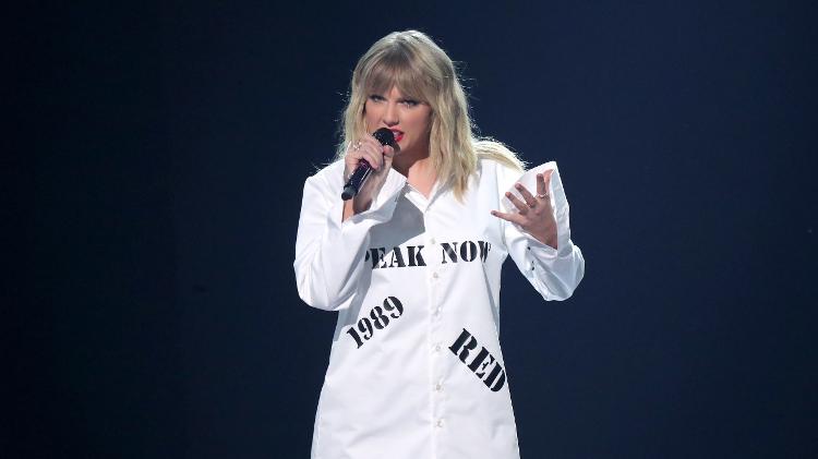 A cantora Taylor Swift - JC Olivera/Getty Images - JC Olivera/Getty Images