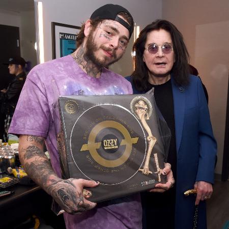 Ozzy Osbourne e Post Malone - Getty Images