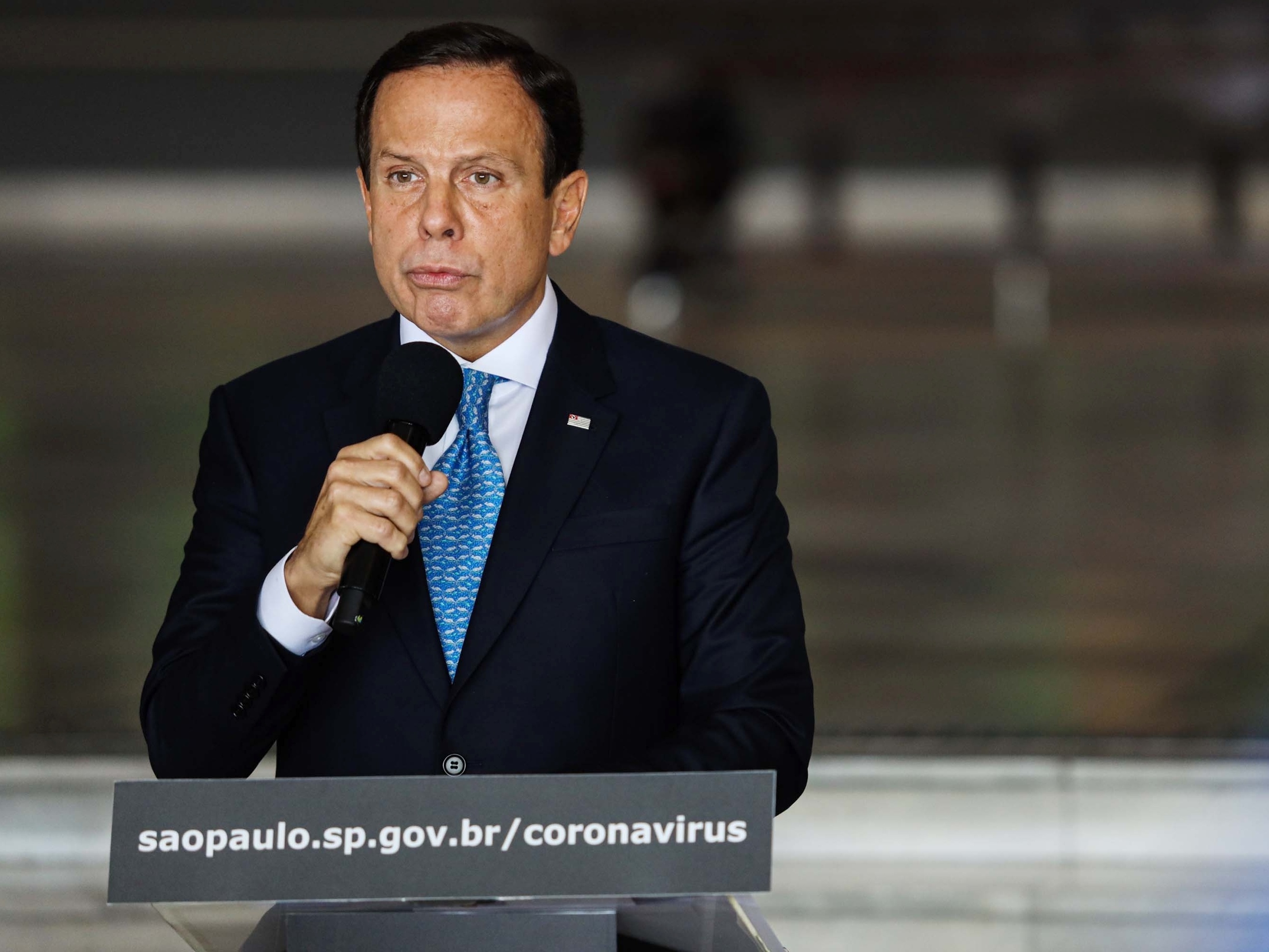 Doria espera que União anuncie ajuda econômica a estados em 72 horas