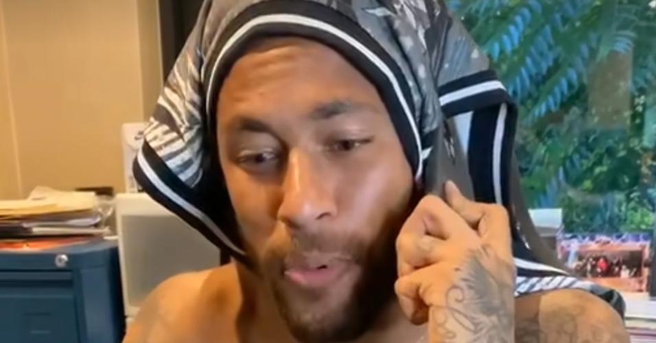 Neymar está forçando a amizade no TikTok