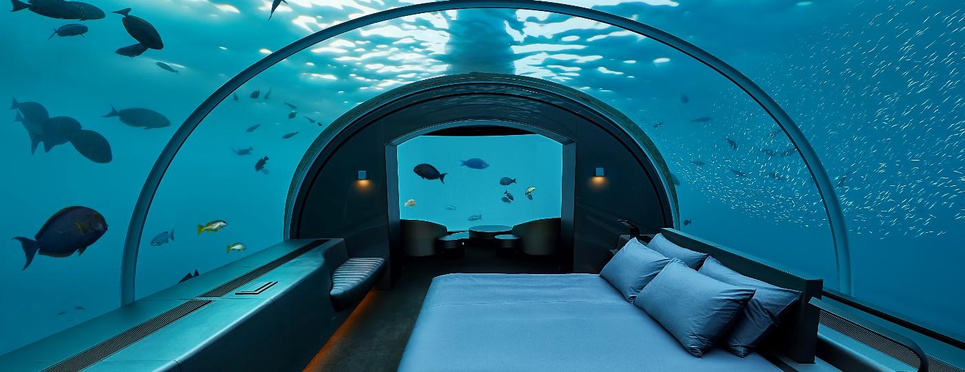 Rangali Island, nas Maldivas: um dos quartos submersos mais fascinantes do mundo - Justin Nicholas