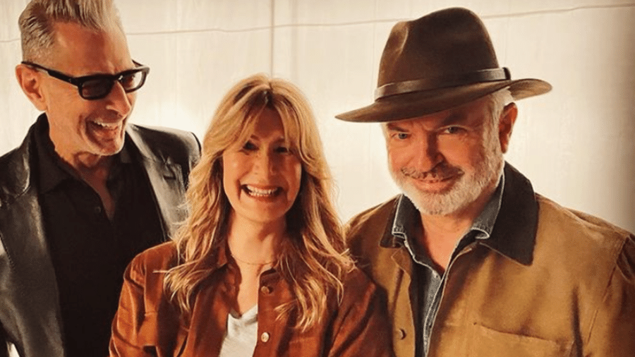 Laura Dern fala sobre diferença de idade para Sam Neill em "Jurassic Park" - Divulgação/Universal