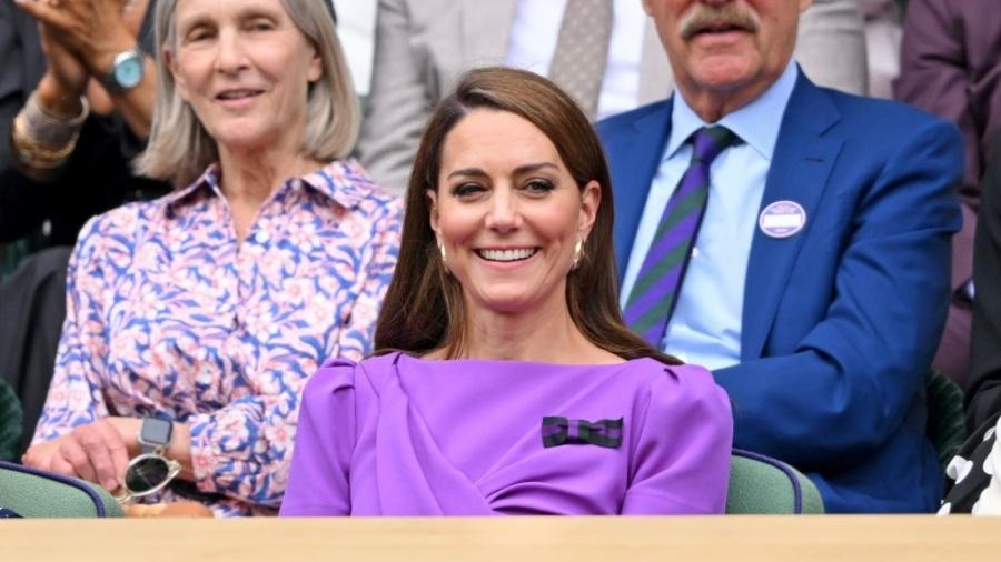 Princesa Kate Middleton vai à final de Wimbledon