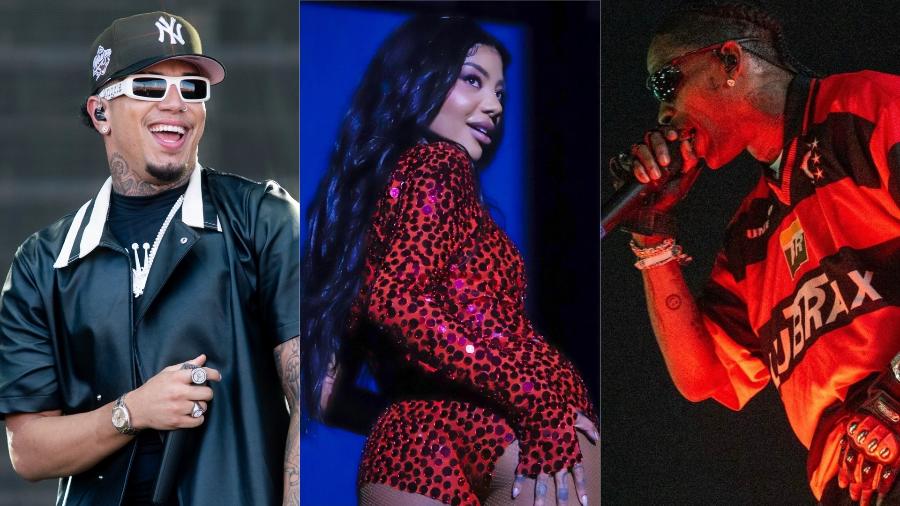 Veigh, Ludmilla e Travis Scott são atrações do 1º dia de Rock in Rio 2024, nesta sexta (13) - Divulgação