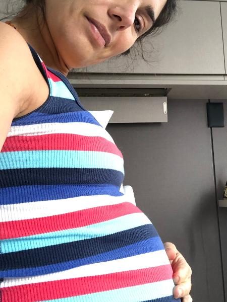Dani Martins se despedindo da barriga Dani Martins se despedindo da barriga