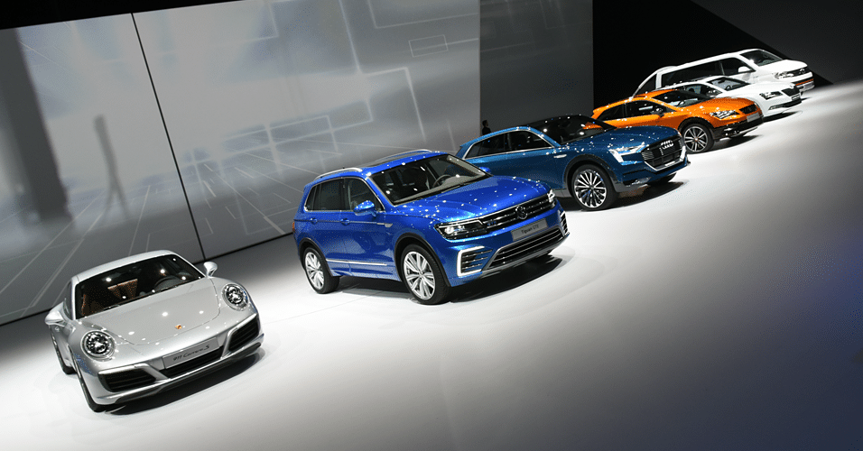 Grupo Volkswagen no Salão de Frankfurt 2015 - Murilo Góes/UOL
