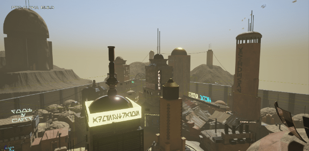 Tatooine recriada com o motor gráfico Unreal Engine 4 - Reprodução