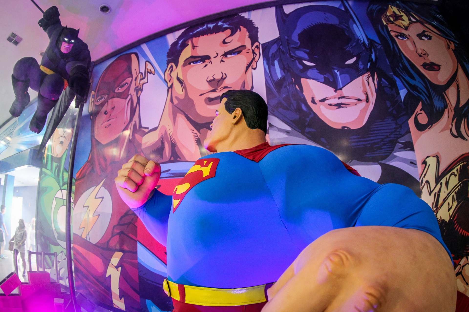 Liga da Justiça no Hopi Hari - Divulgação