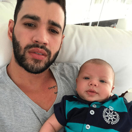 Gusttavo Lima e o filho, Gabriel - Reprodução/Instagram/gusttavolima