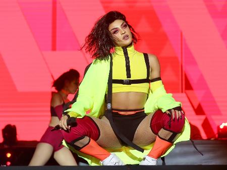 Pabllo Vittar dança durante seu show no Milkshake Festival, na Arena Anhembi - Manuela Scarpa/Brazil News