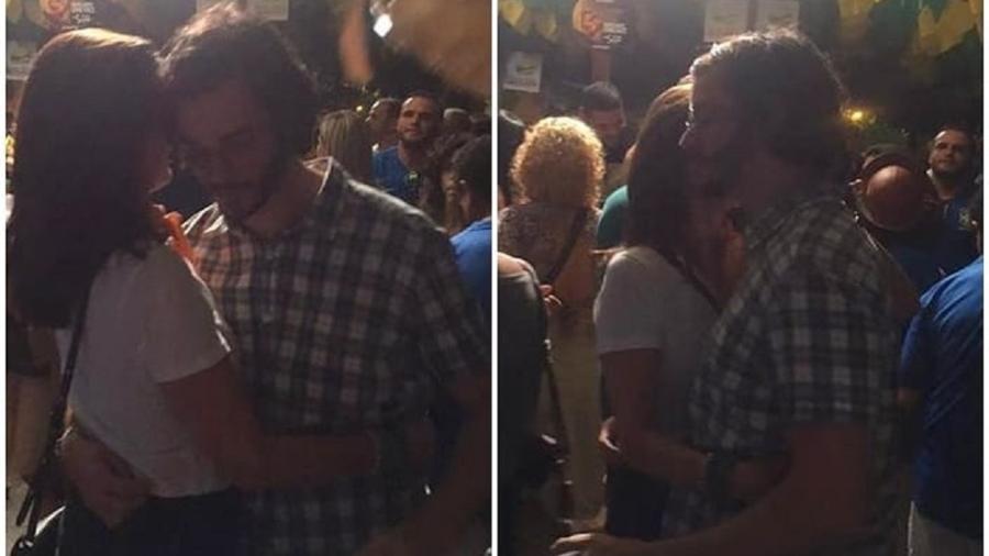 Fátima Bernardes e Túlio Gadêlha dançam forró em festa junina no Nordeste - Reprodução/Instagram
