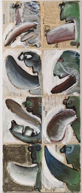 Colagem sobre tela de Luiz Henrique Schwanke - VivaFoto/Divulgação