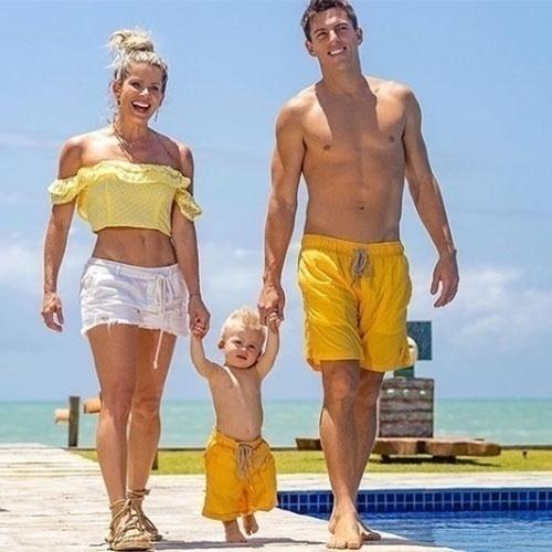 karina bacchi, amaury e enrico - Reprodução/Instagram