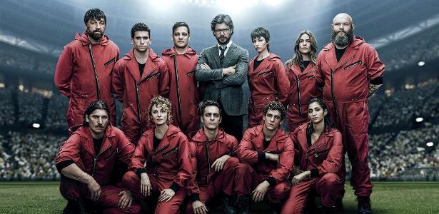 Foto de divulgação da terceira parte de La Casa de Papel, que chega à Netflix em 19 de julho