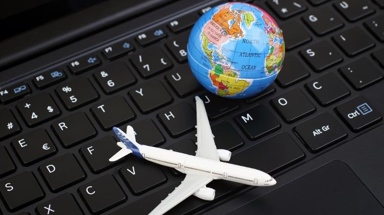 Passagens aéreas podem comparadas em buscadores de voos na internet  - Getty Images/iStockphoto - Getty Images/iStockphoto