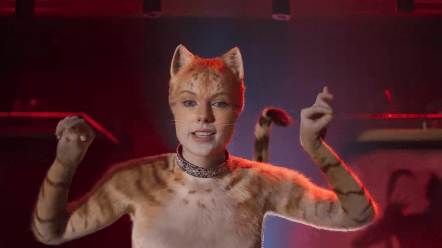 Taylor Swift em cena de Cats - Reprodução/YouTube