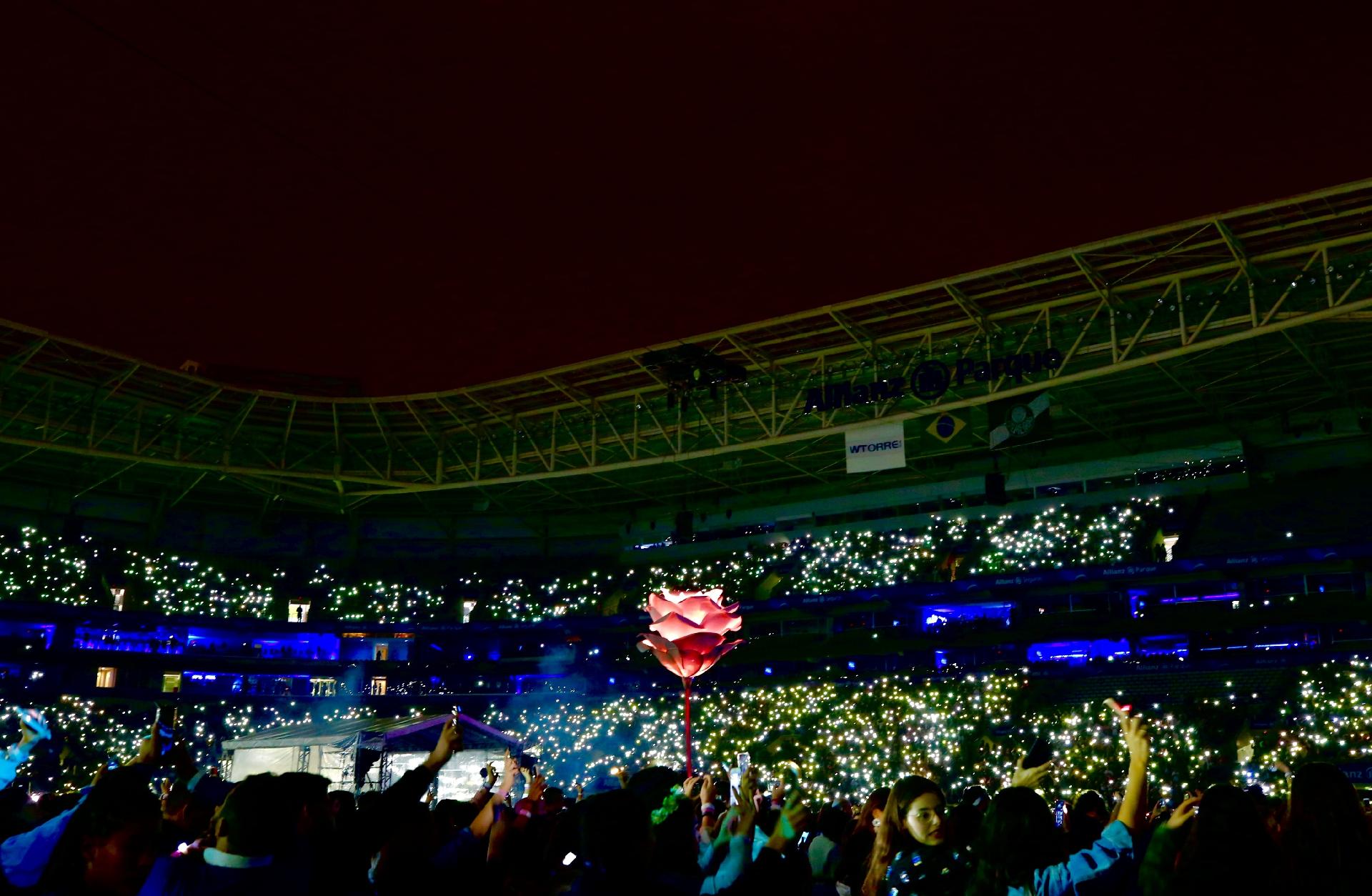 Shawn Mendes se apresenta no Allianz Parque, em São Paulo - Mariana Pekin/UOL