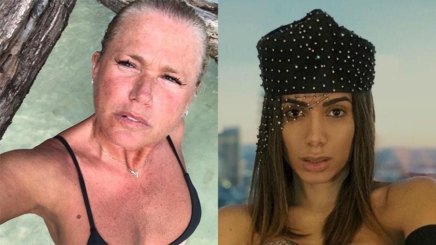 Xuxa e Anitta mostraram suas belezas de "caras lavadas" em 2019  - Reprodução/Instagram