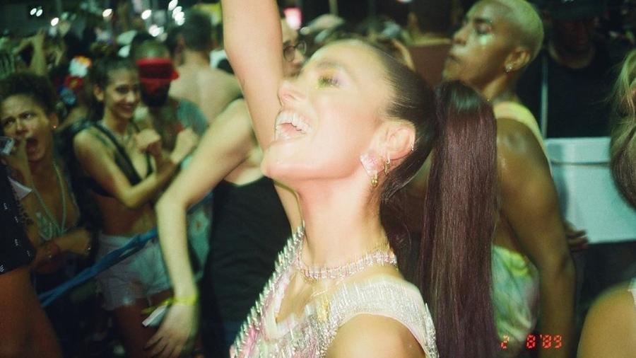 Bruna Marquezine durante o Carnaval de Salvador - Reprodução/Instagram