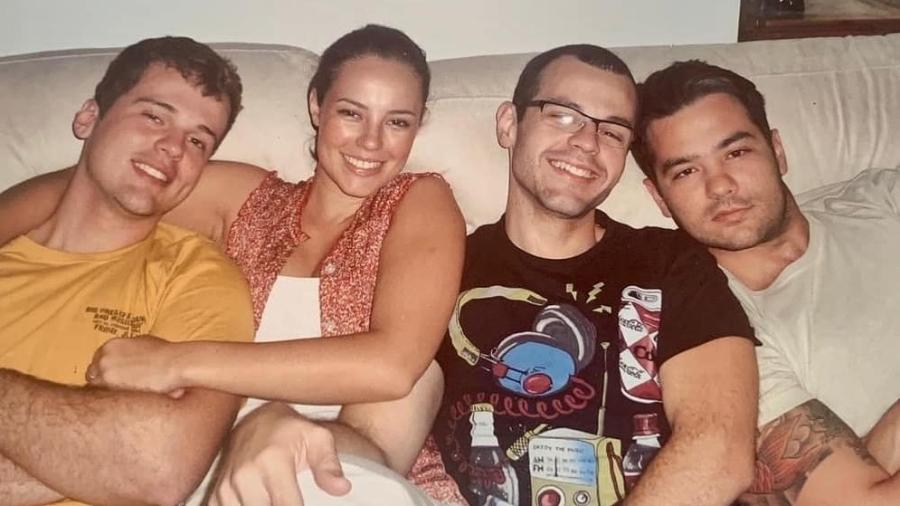 Paolla Oliveira e seus irmãos - Reprodução/Instagram