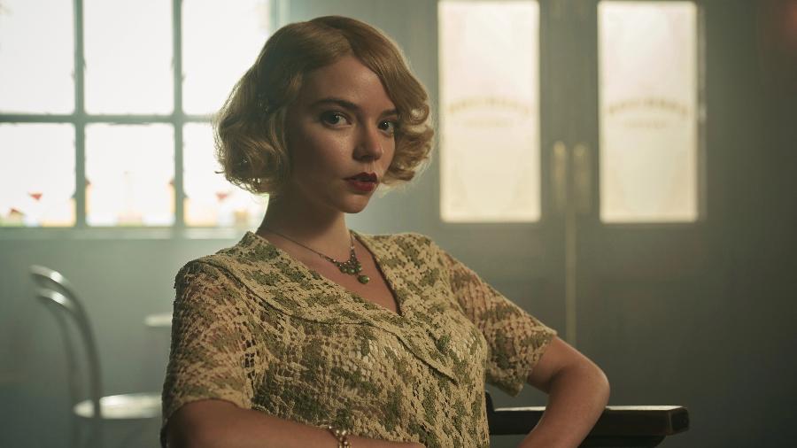 A atriz Anya Taylor-Joy em "Peaky Blinders" - Reprodução