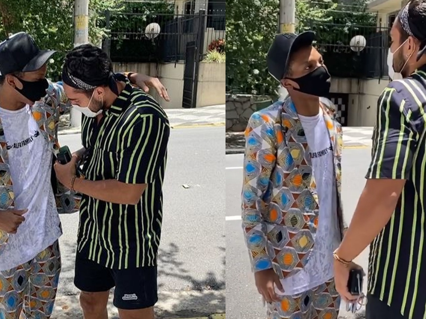 Lucas e Arcrebiano se encontram após desistência de ator no 'BBB 21'