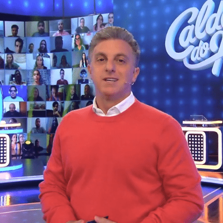 Luciano Huck usou o quadro do "Caldeirão" para dar o recado - Reprodução/Globoplay