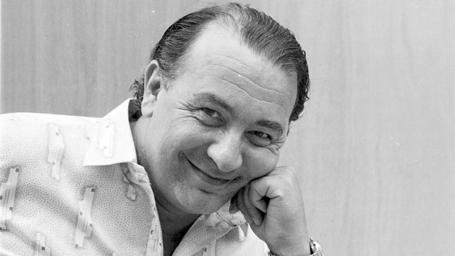 Sérgio Mamberti em cena da novela "Brilhante" (TV Globo), de 1981 - Foto: Acervo Grupo Globo