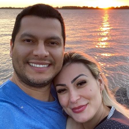 Andressa Urach e o marido, Thiago Lopes - Reprodução/Instagram