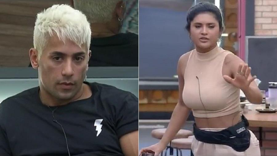 A Fazenda 2021: Tiago e Mileide trocam farpas em conversa com Sthe - Reprodução/Playplus