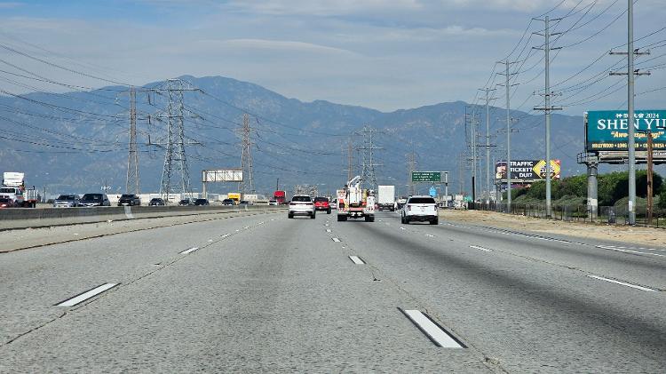 Interstates tem velocidade máxima em torno de 115 km/h