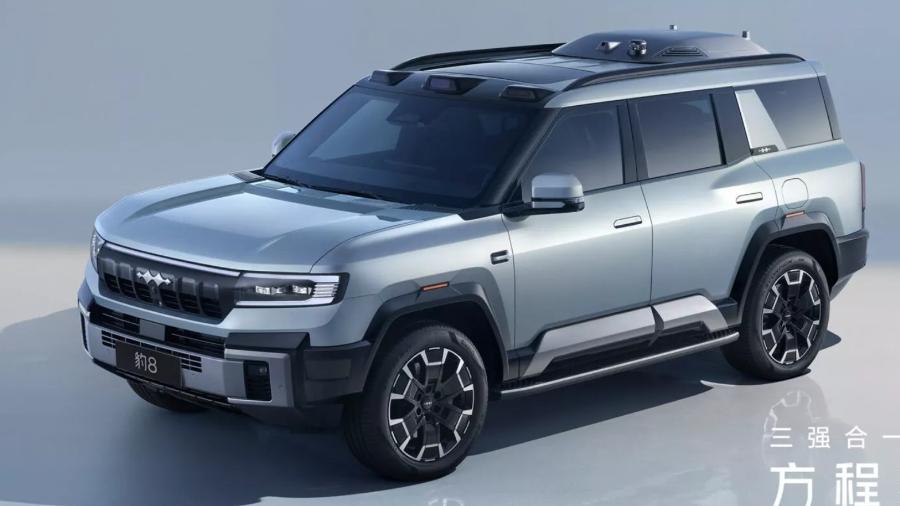 Sistema de drone acoplado em carros da BYD Sistema de drone acoplado em carros da BYD