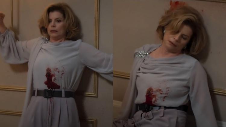 Odete Roitman (Debora Bloch) é assassinada em 'Vale Tudo' Odete Roitman (Debora Bloch) é assassinada em 'Vale Tudo'