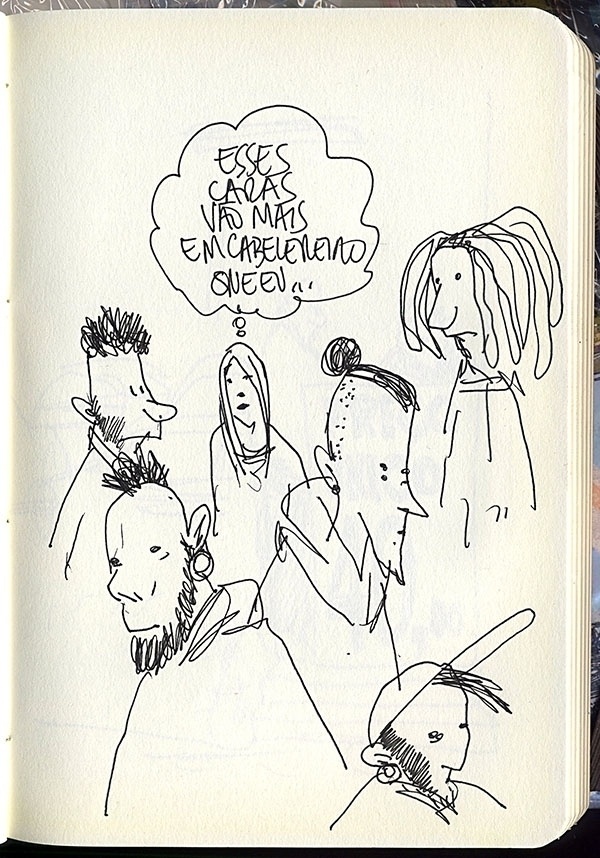 Charge do cartunista Orlando Pedroso sobre a Virada Cultural 2015 - Orlando Pedroso/UOL