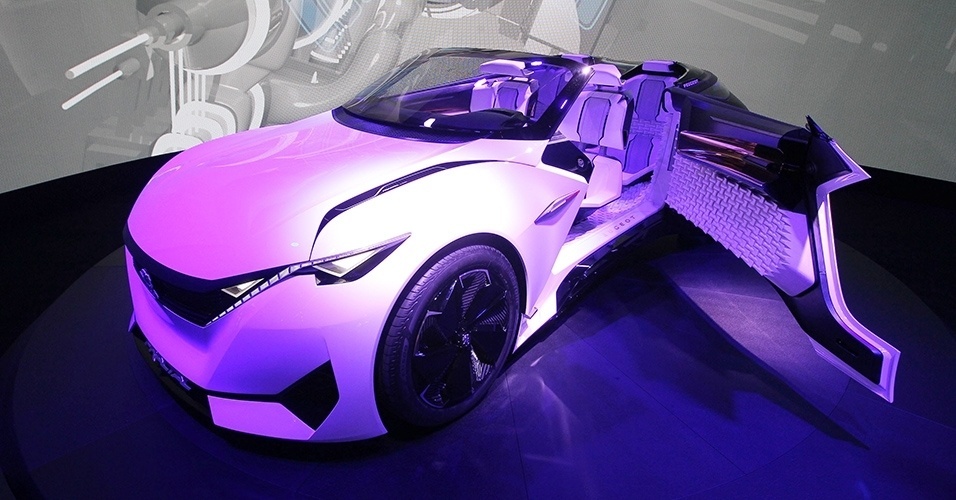 Peugeot Fractal Concept - Daniel Roland/AFP Photo