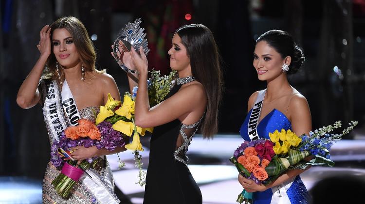 No Miss Universo 2015, um erro fez a candidata errada ser coroada como Rainha da Beleza