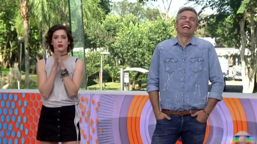 Otaviano ri do "surto" de Marcos com as mulheres no "BBB" enquanto Sophia Abrahão se mostra indignada - Reprodução/Gshow