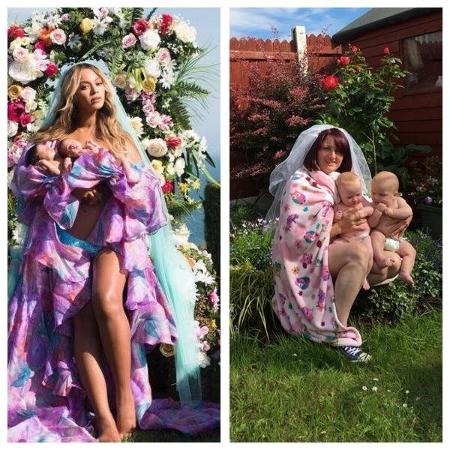 Beyoncé é inspiração para ensaio de mãe irlandesa - Reprodução/Facebook