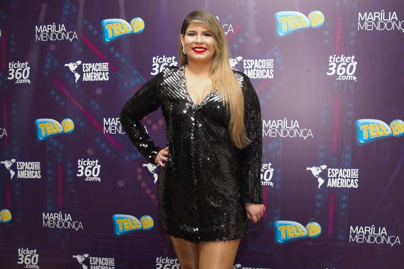 Cantora Marilia Mendonça chega para show no Espaço das Américas em São Paulo - Manuela Scarpa/Brazil News