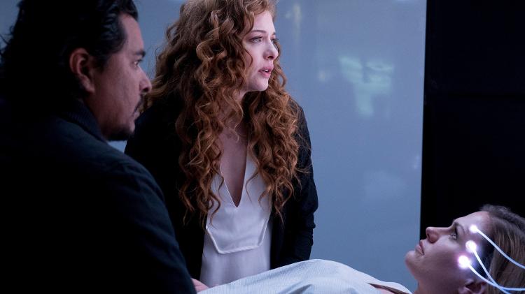 Anna Paquin em cena do episódio "Real Life", da série da Amazon "Electric Dreams" - Divulgação - Divulgação